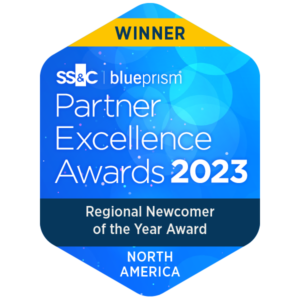 Digital Workforce Solution is awarded the Winner of the SS&C Blue Prism Partner of the Year for North America Newcomer 2023! Digital Workforce Solution